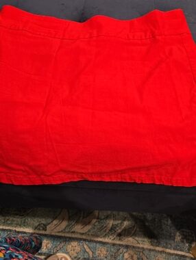 Rafaella Bright Red Mini Skort